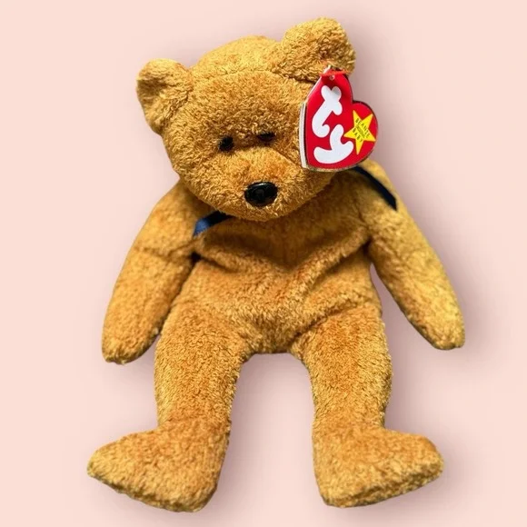 Ty Beanie Baby Attic Treasures Teddy Bear Lot 6 Mixed Styles Plush Vintage Tags - Picture 7 of 16